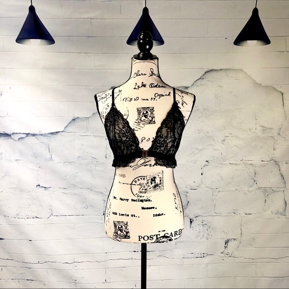 ASOS Other - Black lace sexy bralette